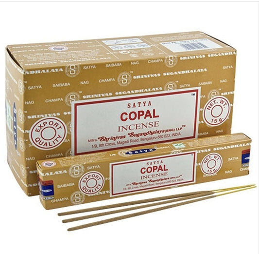 COPAL - Encens Satya 15g – Purification sacrée et élévation spirituelle