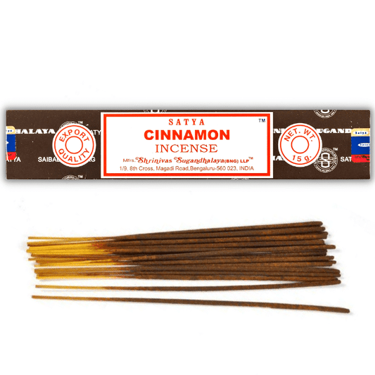 CANELLE - Encens Satya 15g – Chaleur, énergie et ambiance réconfortante