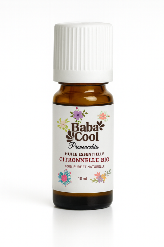 CITRONNELLE BIO - Huile Essentielle  - Fraicheur Purifiante et Protection Naturelle