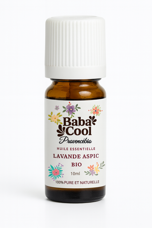 LAVANDE ASPIC - Stress, agitation mentale, sommeil difficile - Huile essentielle bio